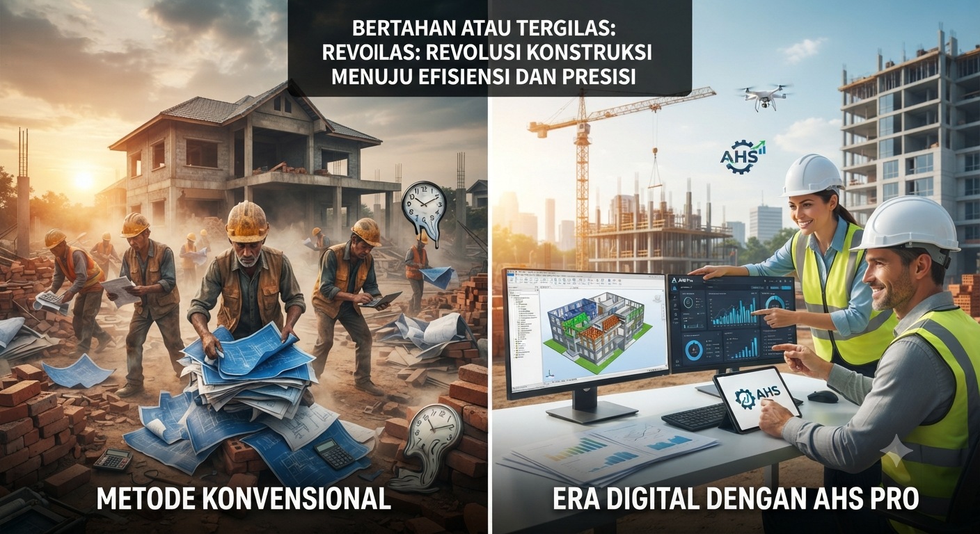Bertahan atau Tergilas: Mengapa Transformasi Digital adalah Harga Mati bagi Industri Konstruksi
